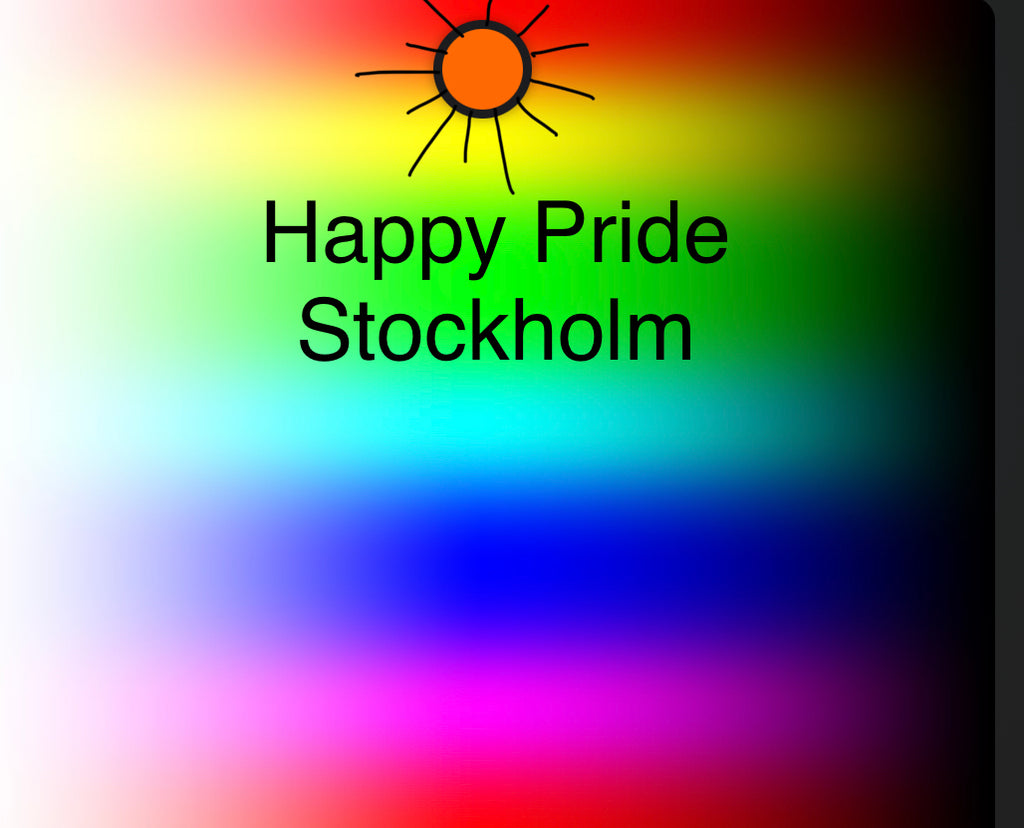 Happy Pride Stockholm!!