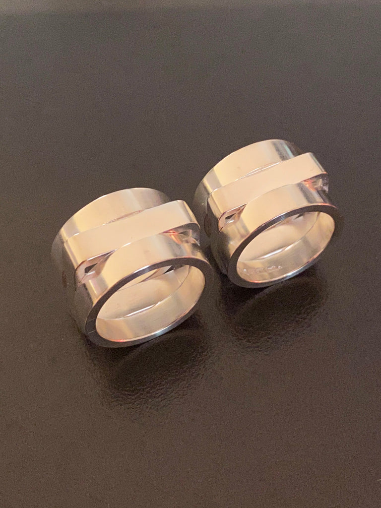 I just finished 2 new rings! Check them out!