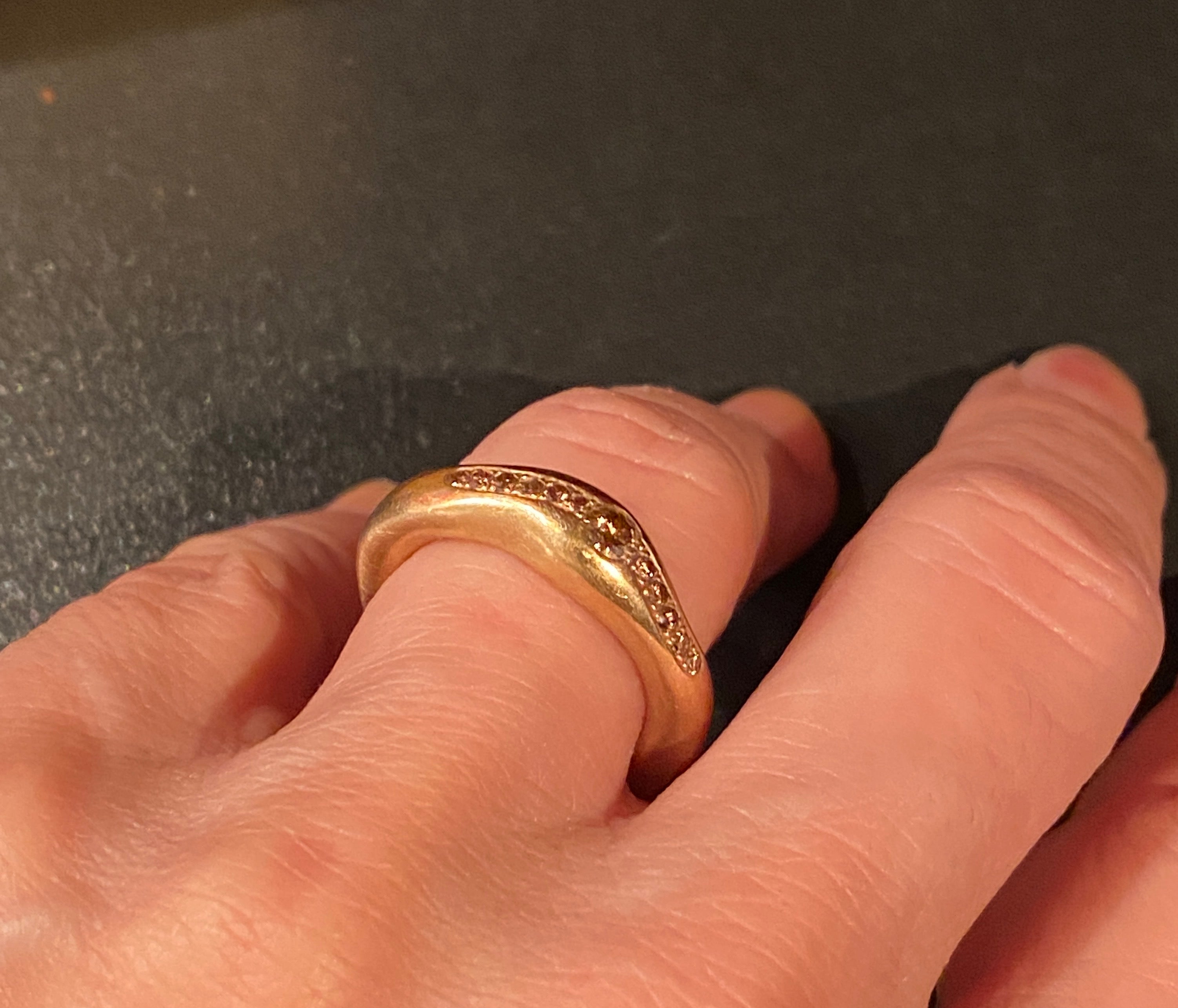 Multifunc. Gold Rings Flow Soft. Chunky MADE TO ORDER