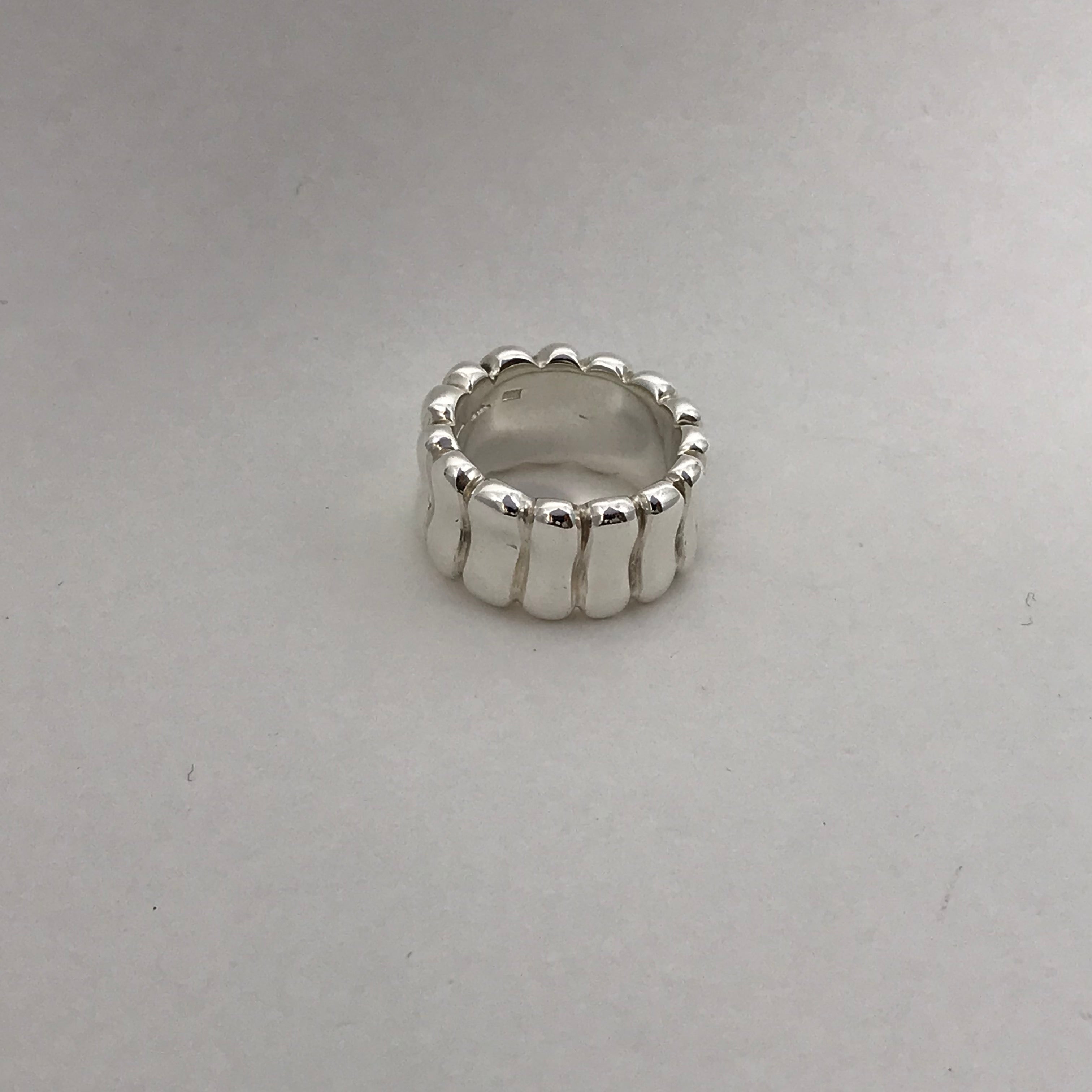 Multifunc. Unisex Silver Ring