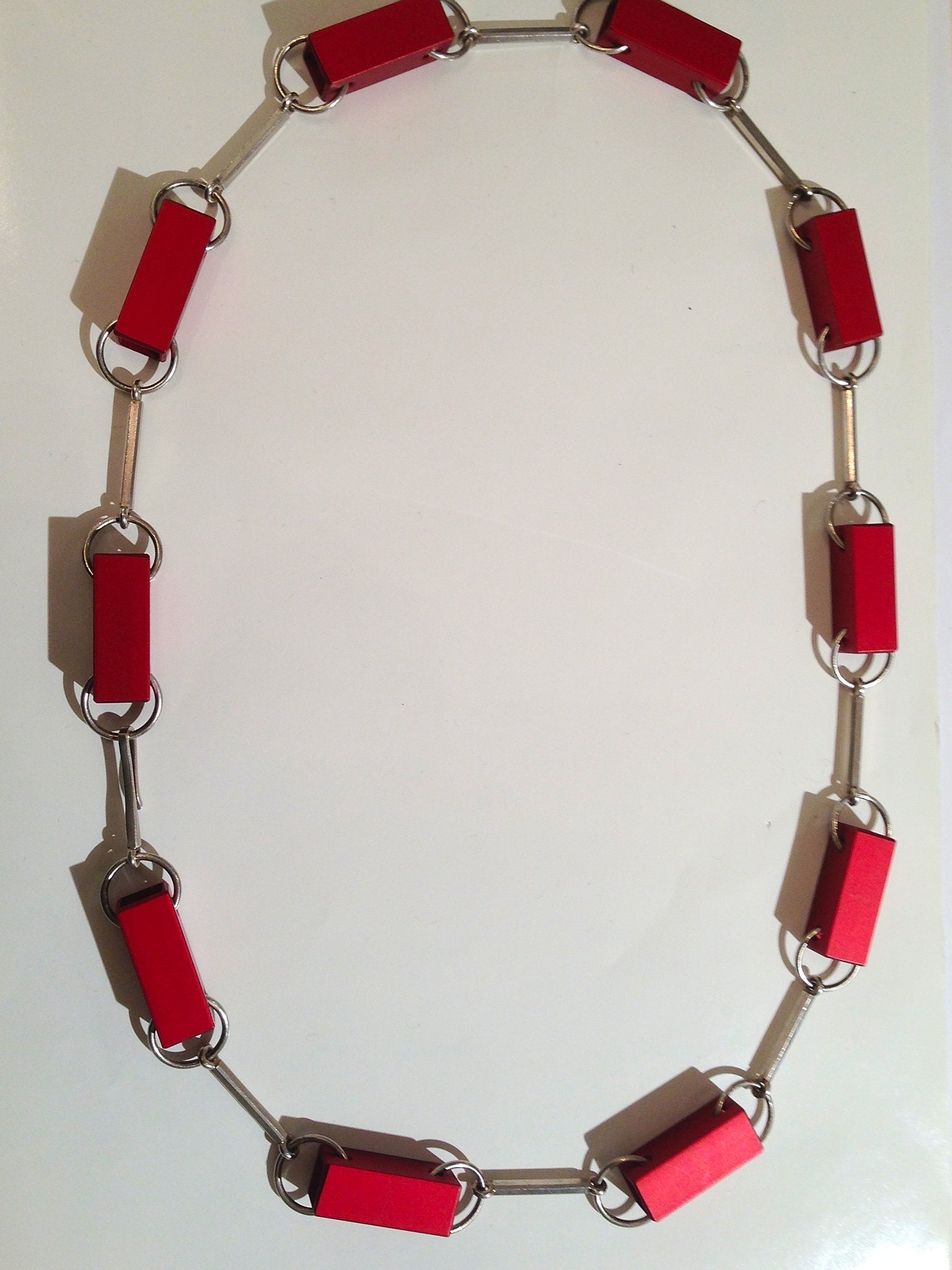 Retro Red necklace