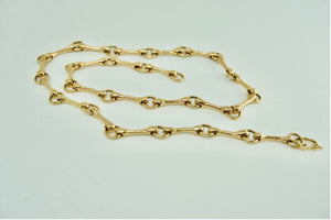 Multifunc. Link Gold Necklace Chunky